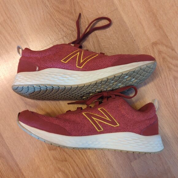 New Balance Fresh Foam Arishi v3 Running Sneakers Womens 7.5 Maroon WARISMR3 - Picture 4 of 7
